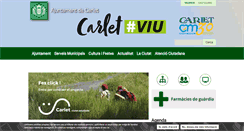 Desktop Screenshot of carlet.es