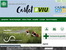 Tablet Screenshot of carlet.es